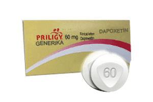 Präparat für Männer Priligy Generika Dapoxetine Packung